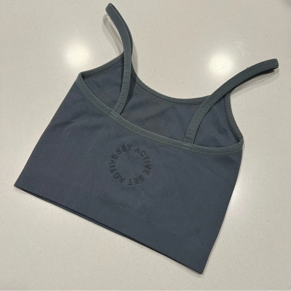 SET ACTIVE Ribbed Tank, S - Picture 2 of 5